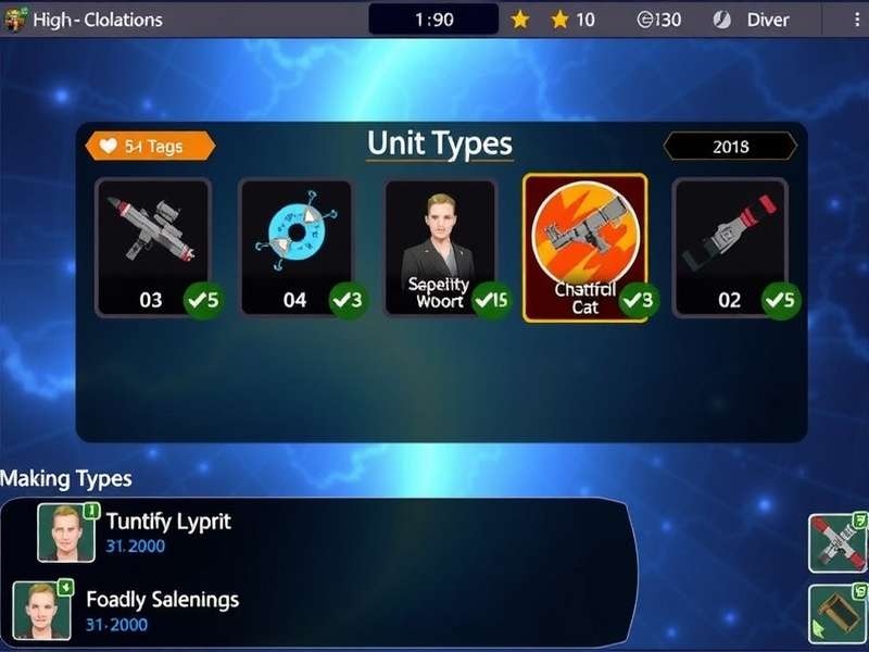 Thunderous Tactician Game Screenshot